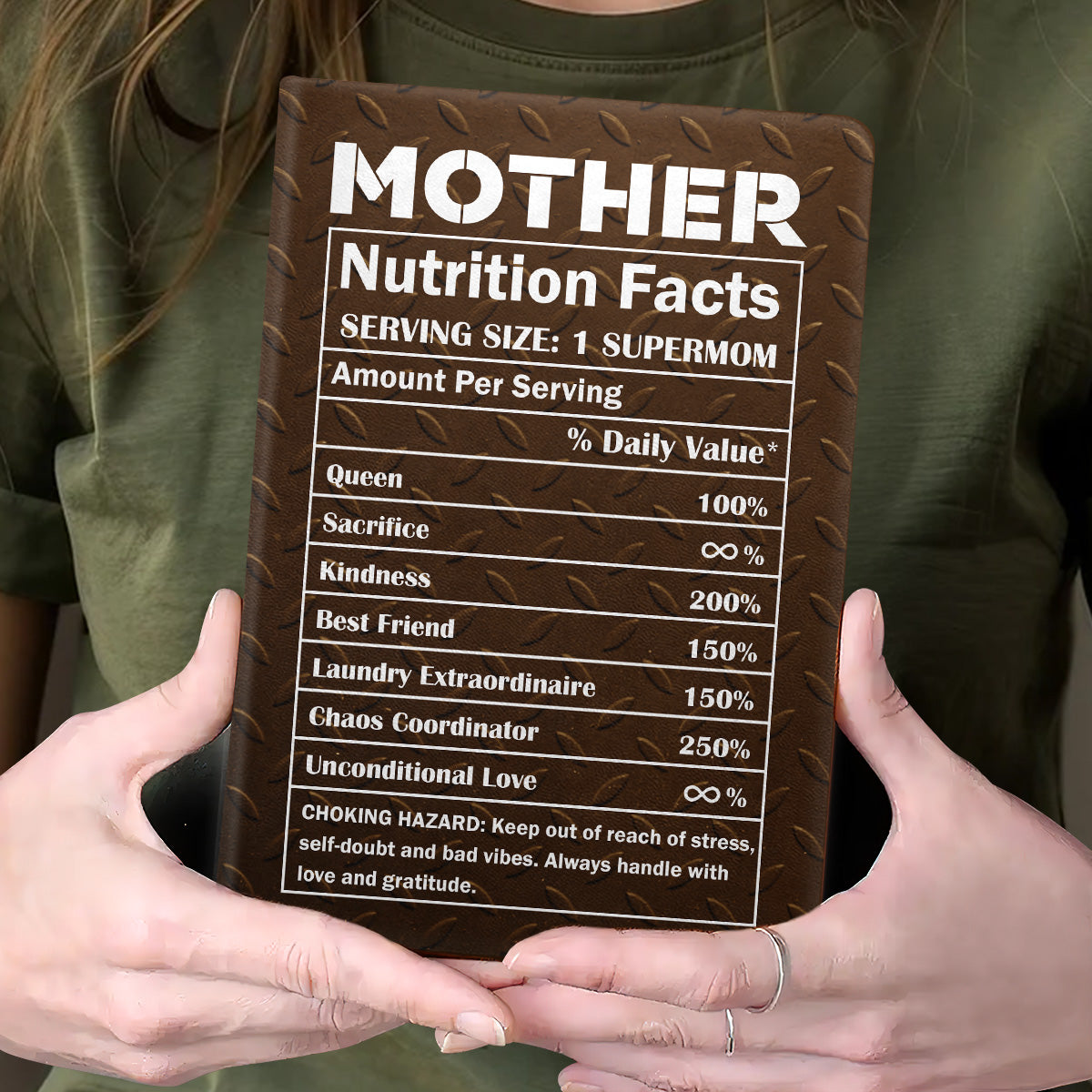 God Says You Are  | Personalized Leather Cover Notebook