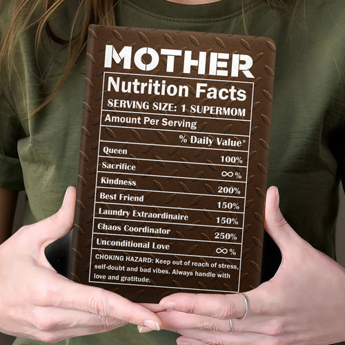 God Says You Are  | Personalized Leather Cover Notebook