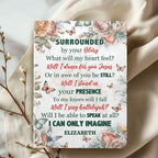 I Can Only Imagine | Personalized Leather Cover Notebook