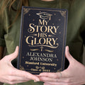 My Story His Glory | Personalized Leather Cover Notebook