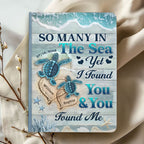 Love You Forever | Personalized Leather Cover Notebook