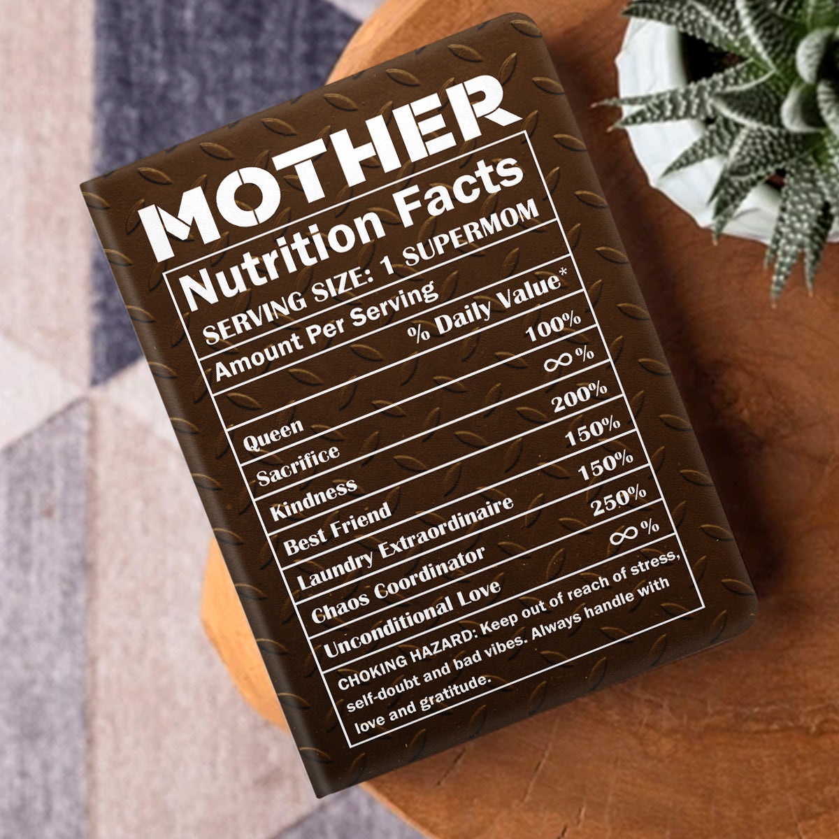 God Says You Are  | Personalized Leather Cover Notebook