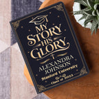 My Story His Glory | Personalized Leather Cover Notebook