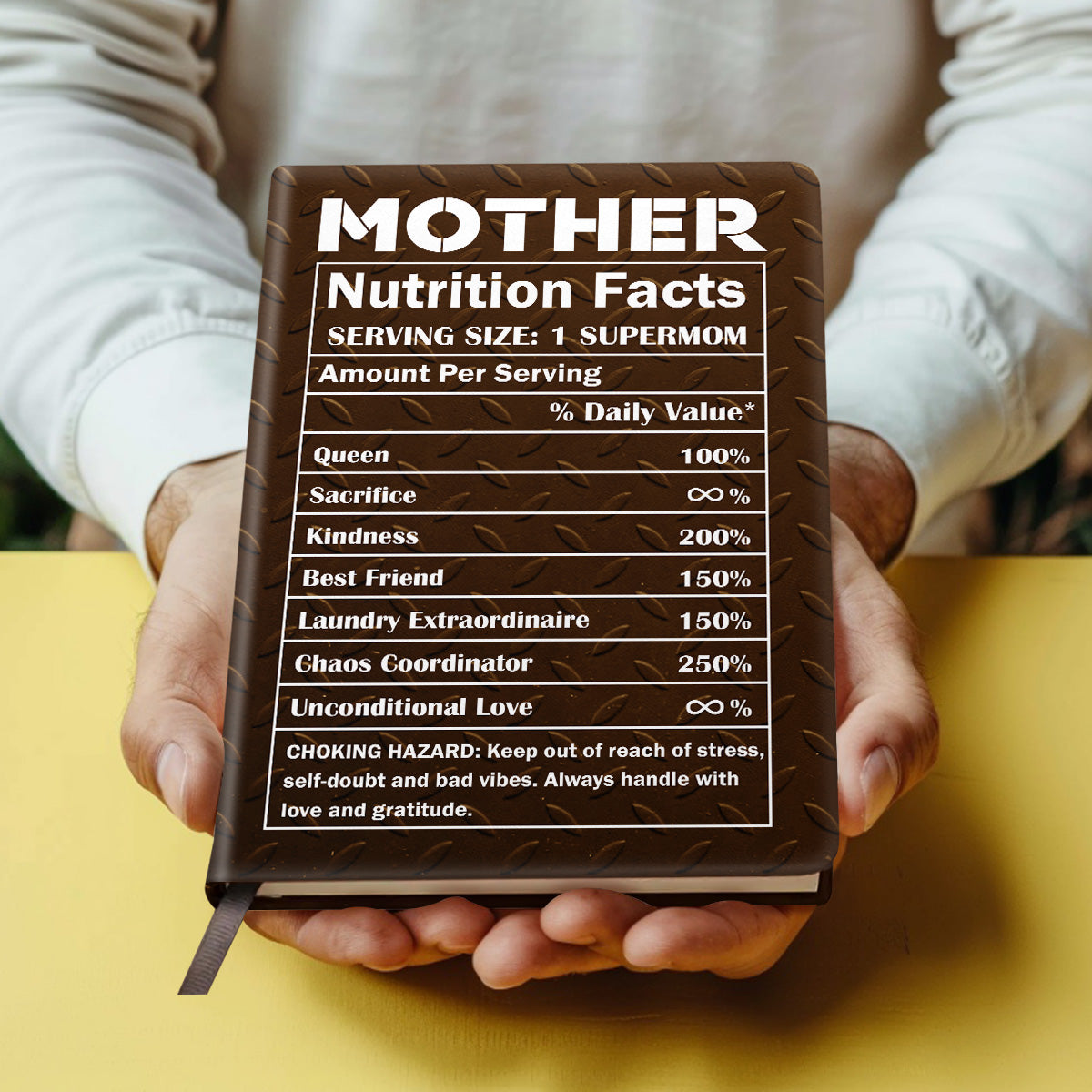 God Says You Are  | Personalized Leather Cover Notebook