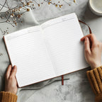 The Lord Will Give You Strength - Personalized Leather Cover Notebook