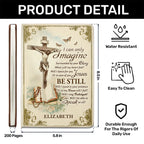 I Can Only Imagine | Personalized Leather Cover Notebook