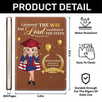 Lord Established The Steps | Personalized Leather Cover Notebook